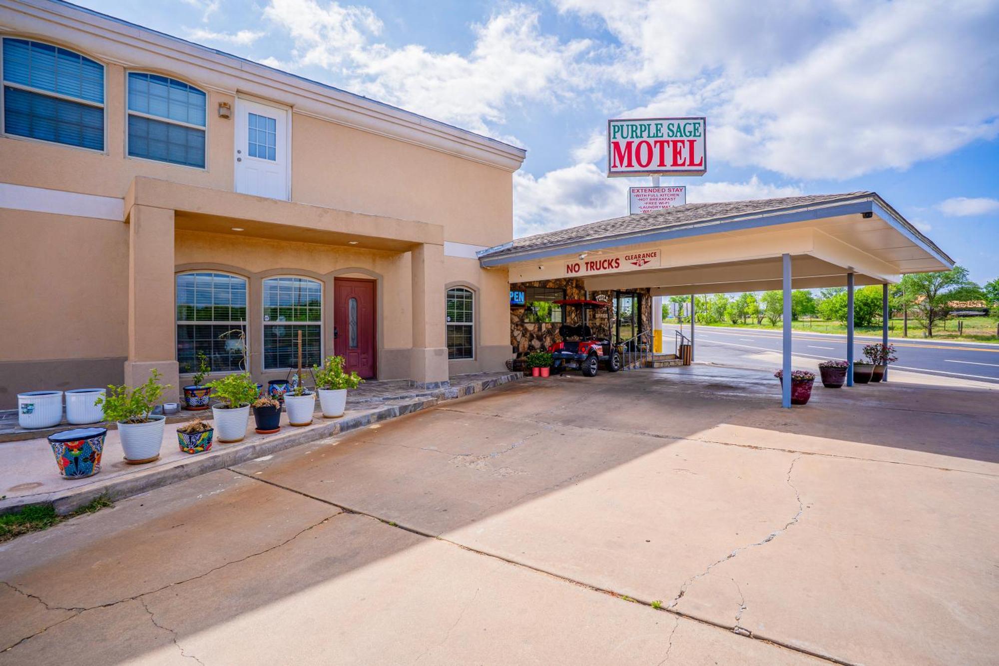 Purple Sage By Oyo Snyder Tx Motel Exterior photo